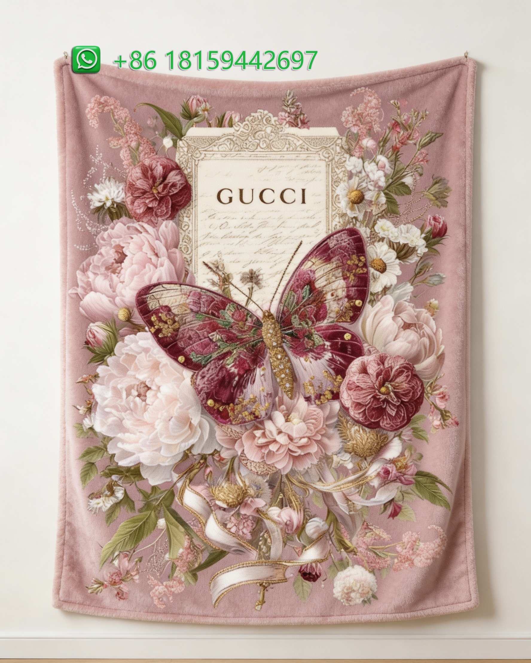 Gucci Throw Blankets